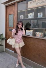 TQ4664 - SET ÁO THUN MIU - QUẦN SHORT
