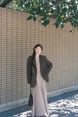 VGU1642 - ÁO KHOÁC VEST THÊU HOA ( ÁO LẺ)