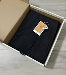 VGU1636 - QUẦN TÂY ỐNG RỘNG ( KO KÈM NỊT) - MÀU ĐEN