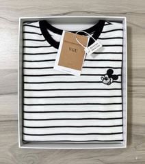 VGU1656 - ÁO THUN TAY DÀI THÊU MICKEY ( ÁO LẺ ) - MÀU SỌC ẢNH SÀN