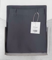 SHE4673 CHÂN VÁY MIDI XÁM (KO KÈM NỊT)