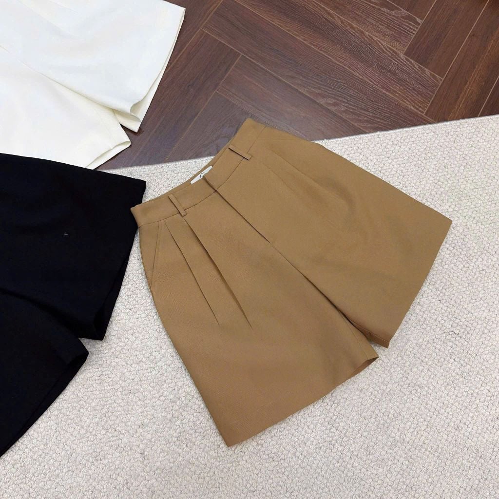 KS1452 QUẦN SHORT (NÂU)