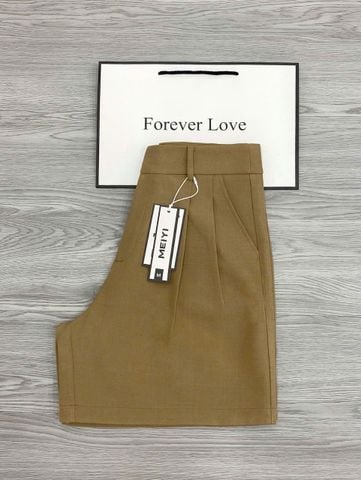 KS1452 QUẦN SHORT (NÂU)