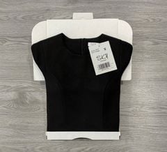 SKY9473 - ĐẦM DÁNG DÀI VẠT PHỐI TRẮNG