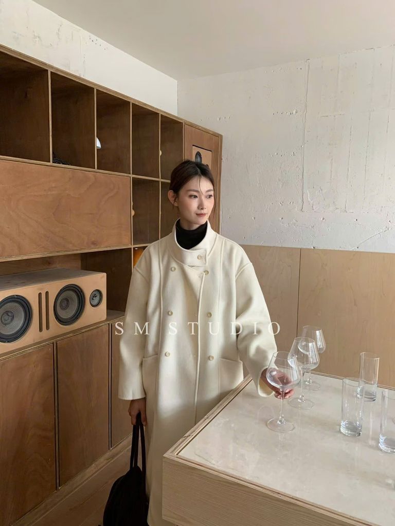 LEN4622 MĂNG-TÔ DẠ ÉP CAO CẤP (KEM)