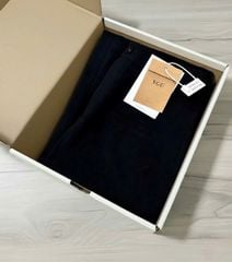 VGU1775 - CHÂN VÁY XẺ TÀ ( VÁY LẺ + KO KÈM NỊT)- MÀU ĐEN