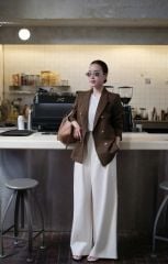 SKY5926 - ÁO VEST LẺ QC - MÀU KEM