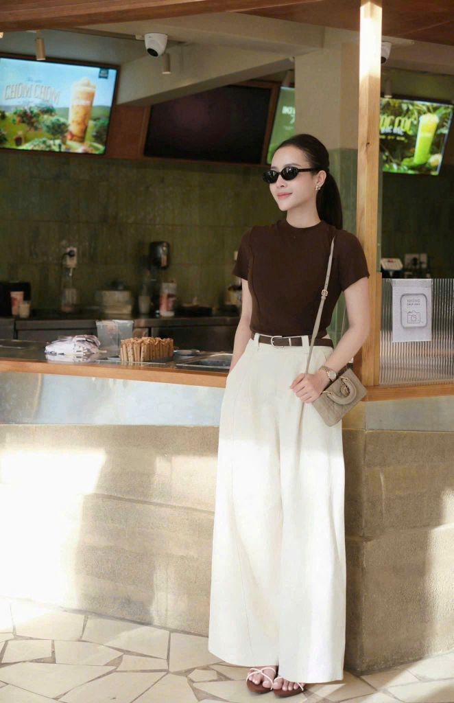 KS1526 - SET ÁO THUN ĐỎ ĐÔ - QUẦN DÀI ( KÈM NỊT)