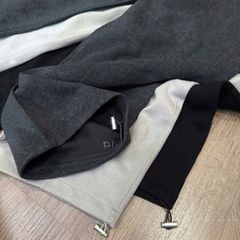 VGU1796 - QUẦN THUN ỐNG RỘNG ỐNG RÚT ( QUẦN LẺ - ĐEN)