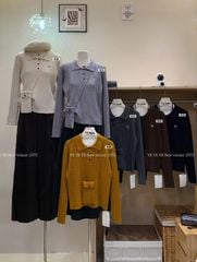 LEN5281 POLO LEN THỪNG THÊU CHỮ + TÚI (DA) 2975