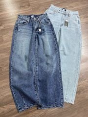 VGU1917 QUẦN JEAN TÚI THÊU NGỰA (XANH NHẠT)