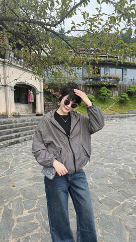 TQ4747 - ÁO KHOÁC DÙ LẺ - MÀU XÁM