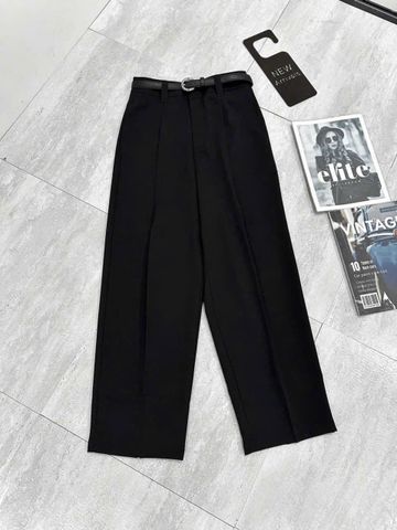 TB9654 - QUẦN TÂY LẺ - KÈM NỊT ( MÀU ĐEN)