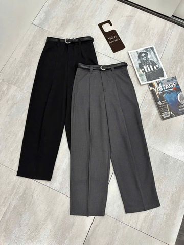 TB9655 - QUẦN TÂY LẺ - KÈM NỊT ( MÀU XÁM)