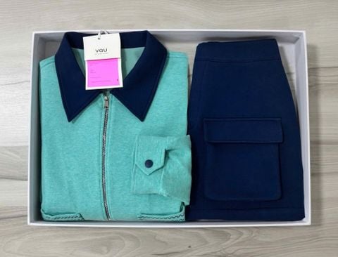 VGU1919 - SET ÁO SPORT CLUB - CHÂN VÁY NGẮN