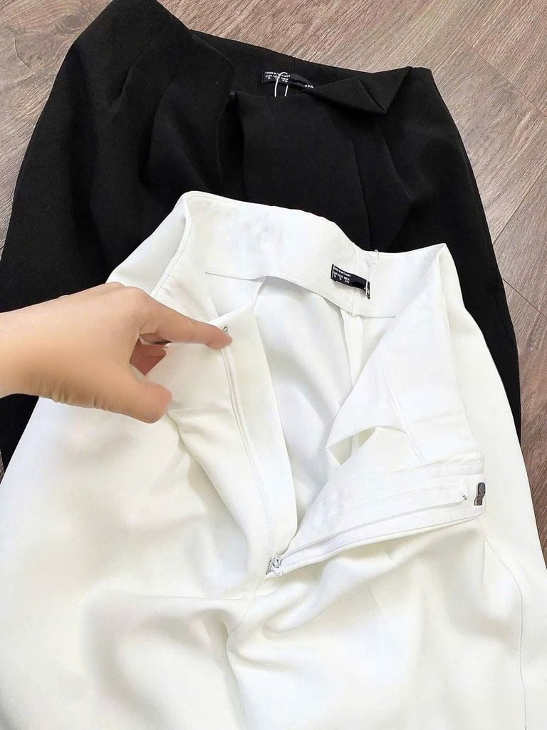 VGU1954 - QUẦN TÂY DÀI - MÀU TRẮNG KEM