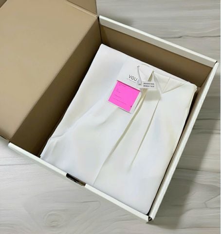 VGU1954 - QUẦN TÂY DÀI - MÀU TRẮNG KEM