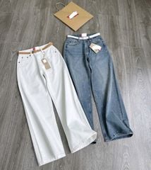 VGU1966 QUẦN JEAN CC - MÀU TRẮNG (KO KÈM NỊT)