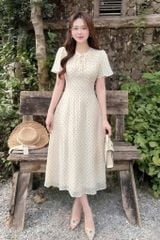 SHE4760 - ĐẦM LOLA CHẤM BI