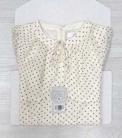 SHE4760 - ĐẦM LOLA CHẤM BI