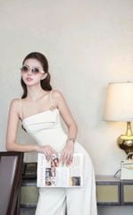VGU1994 JUM QUẦN DÀI KÈM CHOÀNG (TRẮNG)