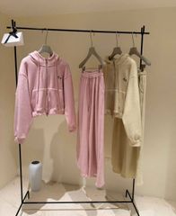 TB9874 SET THỂ THAO VẢI ÉP LÔNG THỎ CAO CẤP (KEM)