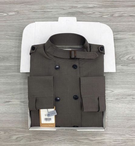 KS1739 - ÁO KHOÁC QCCC- MÀU XÁM TÂY