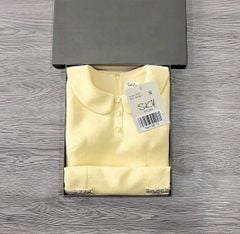 SKY9877 - ĐẦM NGẮN NÚT BỌC - MÀU VÀNG