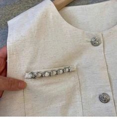 KS0965 - SET LINEN PHỐI TÚI KEM