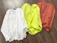 VGU0664 - ÁO TAY DÀI - MÀU XANH BƠ