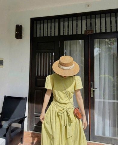 TQ4405 - ĐẦM DÀI THẮT NƠ