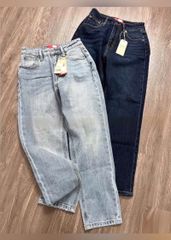 VGU0722 - QUẦN JEAN DÀI XANH ĐẬM