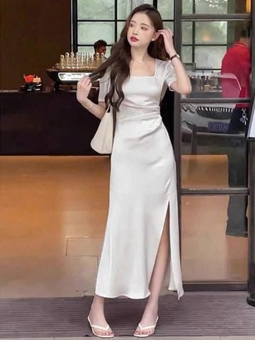 TQ4430 - ĐẦM LỤA CHÍNH PHẨM HK