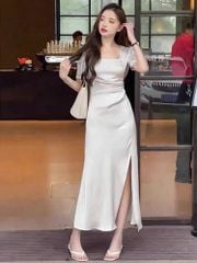 TQ4430 - ĐẦM LỤA CHÍNH PHẨM HK