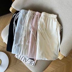 KS1056 - QUẦN DÀI PHỐI DÂY REN - MÀU XANH TÍM