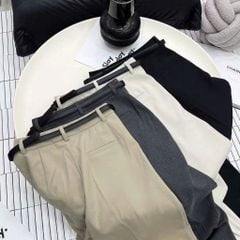 KS1106 - QUẦN DÀI ĐEN ( KO KÈM NỊT, QUẦN LẺ)