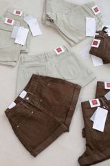 VGU1036 - QUẦN SHORT - MÀU NÂU