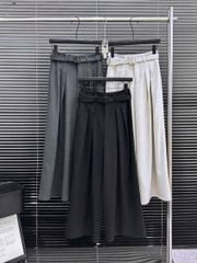 VGU1082 - QUẦN DÀI ỐNG RỘNG - MÀU XÁM (KÈM NỊT)