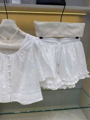 TB8929 - SET BỘ QCCC THÊU - MÀU TRẮNG