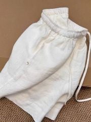 VGU1360 - QUẦN SHORT 2 LỚP MÀU TRẮNG