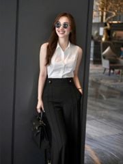 VGU1355 - SEO ÁO SƠ MI SÁT NÁCH - QUẦN TÂY DÀI