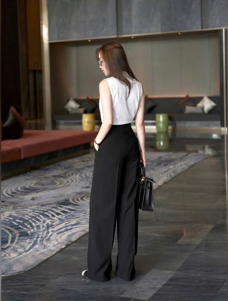 VGU1355 - SEO ÁO SƠ MI SÁT NÁCH - QUẦN TÂY DÀI