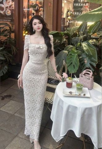 VGU1404 - ĐẦM BODY FULL REN BE