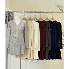 LEN4205 SET LEN ALO - CHÂN VÁY NGẮN (DA)