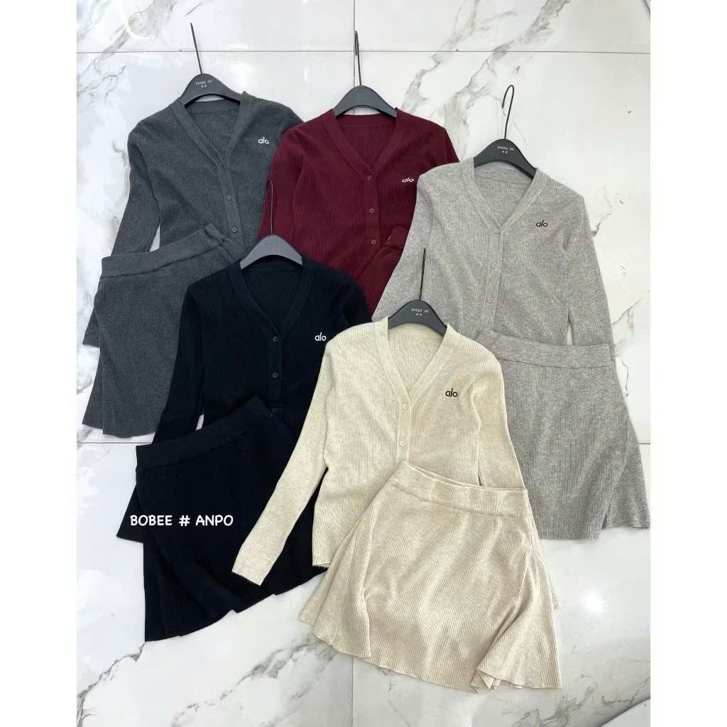 LEN4205 SET LEN ALO - CHÂN VÁY NGẮN (DA)