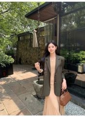 VGU1642 - ÁO KHOÁC VEST THÊU HOA ( ÁO LẺ)