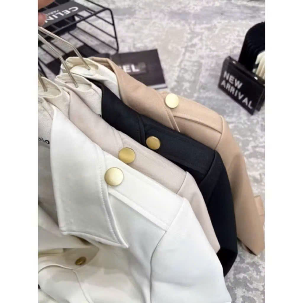 KS1514 - ÁO KHOÁC MĂNG TÔ - MÀU NÂU