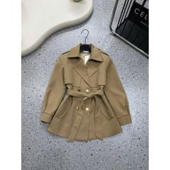 KS1514 - ÁO KHOÁC MĂNG TÔ - MÀU NÂU