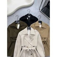 KS1514 - ÁO KHOÁC MĂNG TÔ - MÀU NÂU