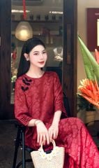 SKY9616 PHÁP PHỤC H.TIẾT CAO CẤP (ĐỎ ĐÔ)